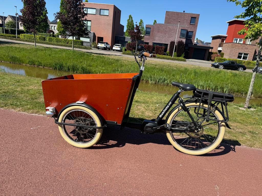 Bakfiets CargoTrike Cruiser Elektrisch - Zo goed als nieuw, Fietsen en Brommers, Fietsen | Bakfietsen, 3 kinderen, Elektrisch