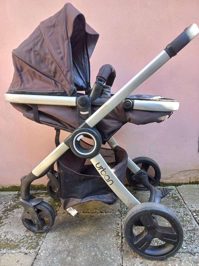 Chicco kinderwagen, Verstelbare duwstang, Zo goed als nieuw, Combiwagen, Ophalen