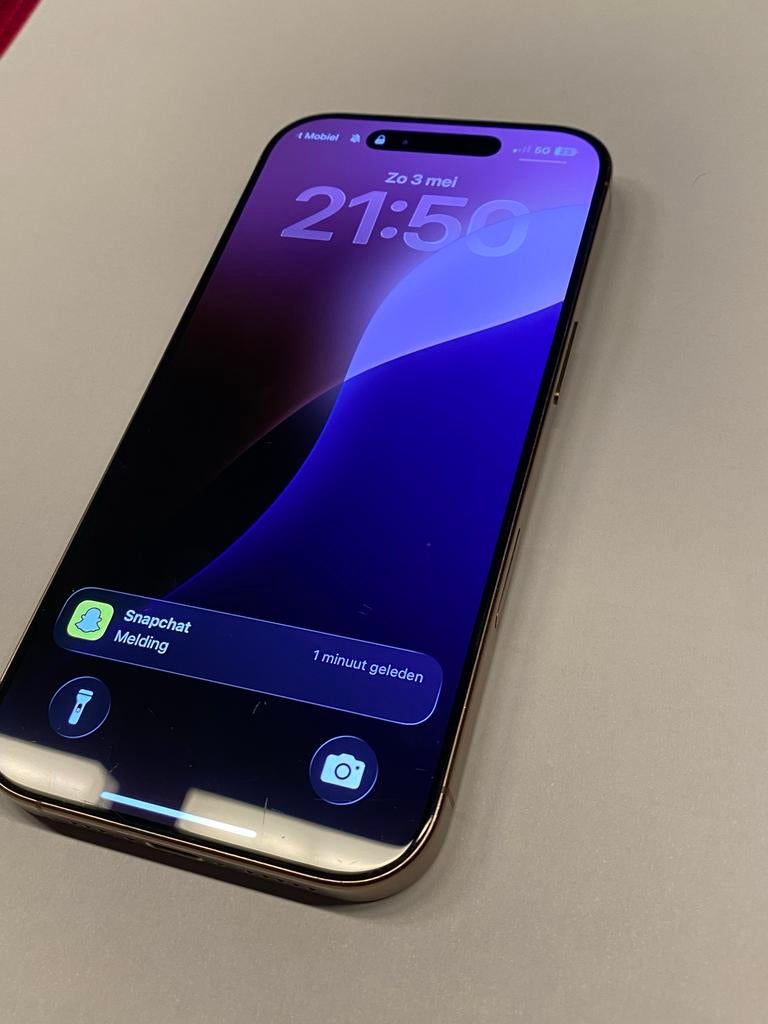iPhone 16 Pro 128 GB - 89% batterijconditie, Telecommunicatie, Mobiele telefoons | Apple iPhone, Zonder simlock, Zonder abonnement