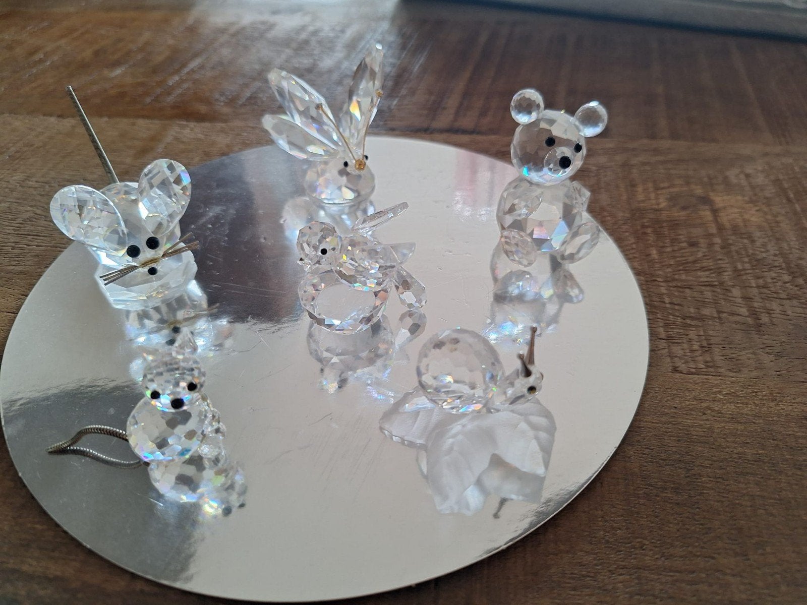 Swarovski kristallen beeldjes - dieren collectie, Ophalen, Zo goed als nieuw, Figuurtje