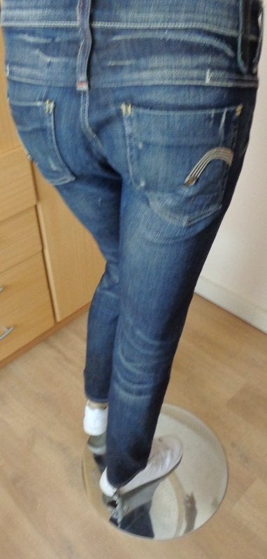 G-STAR stretch spijkerbroek maat 27/32, G-STAR RAW, W27 (confectie 34) of kleiner, Gedragen, Verzenden