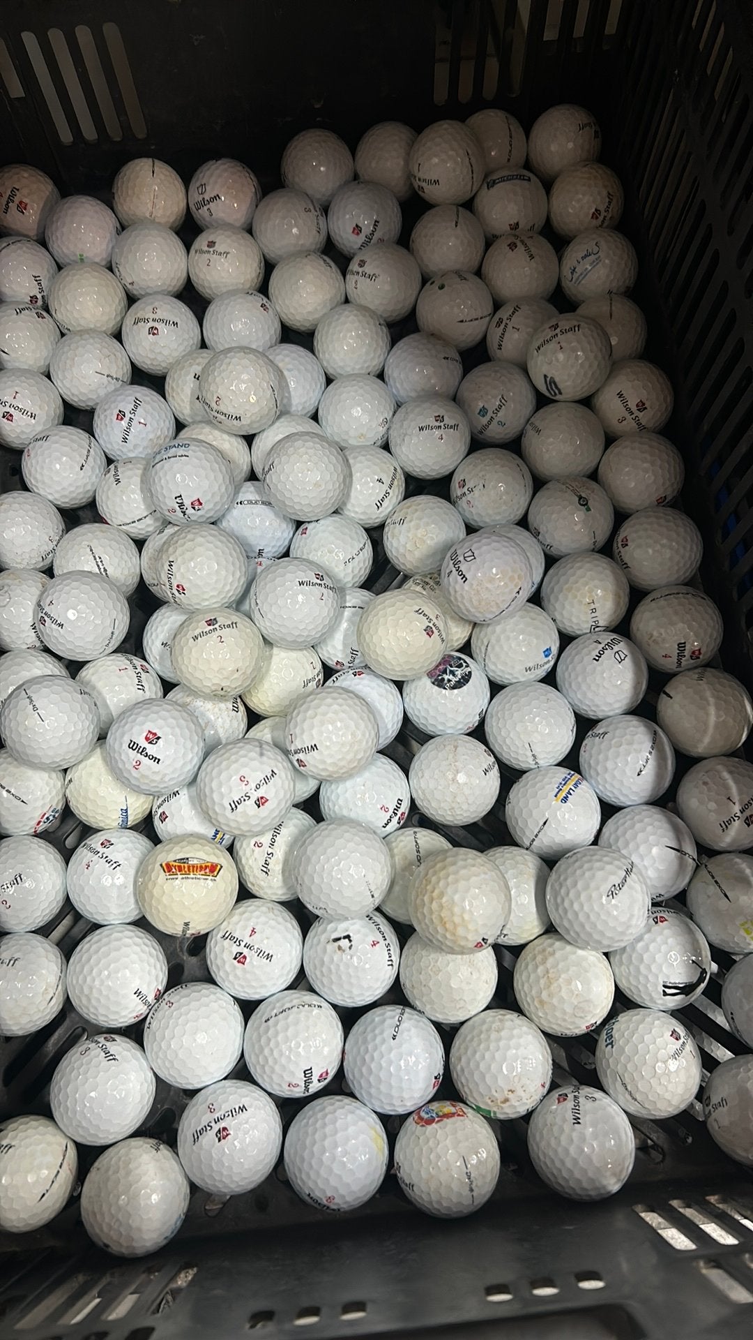 100 Stuks Wilson Staff Duo Soft Golfballen, Ophalen of Verzenden, Zo goed als nieuw, Bal(len)