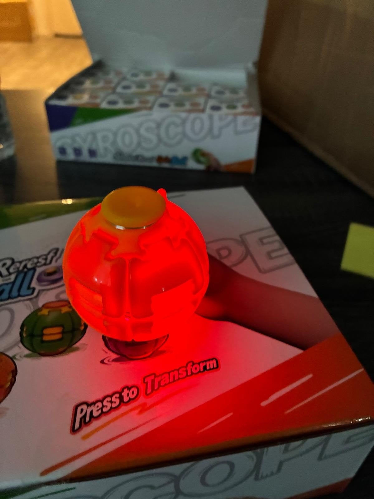Nieuwe rage!! Spinners ball met licht., Verzamelen, Ophalen, Nieuw