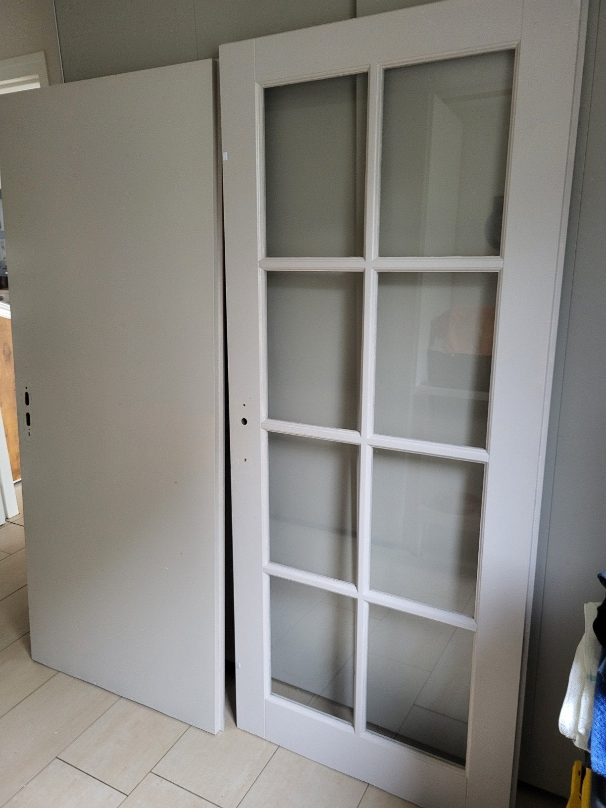 twee binnendeuren, Ophalen, 80 tot 100 cm, Binnendeur, Minder dan 200 cm