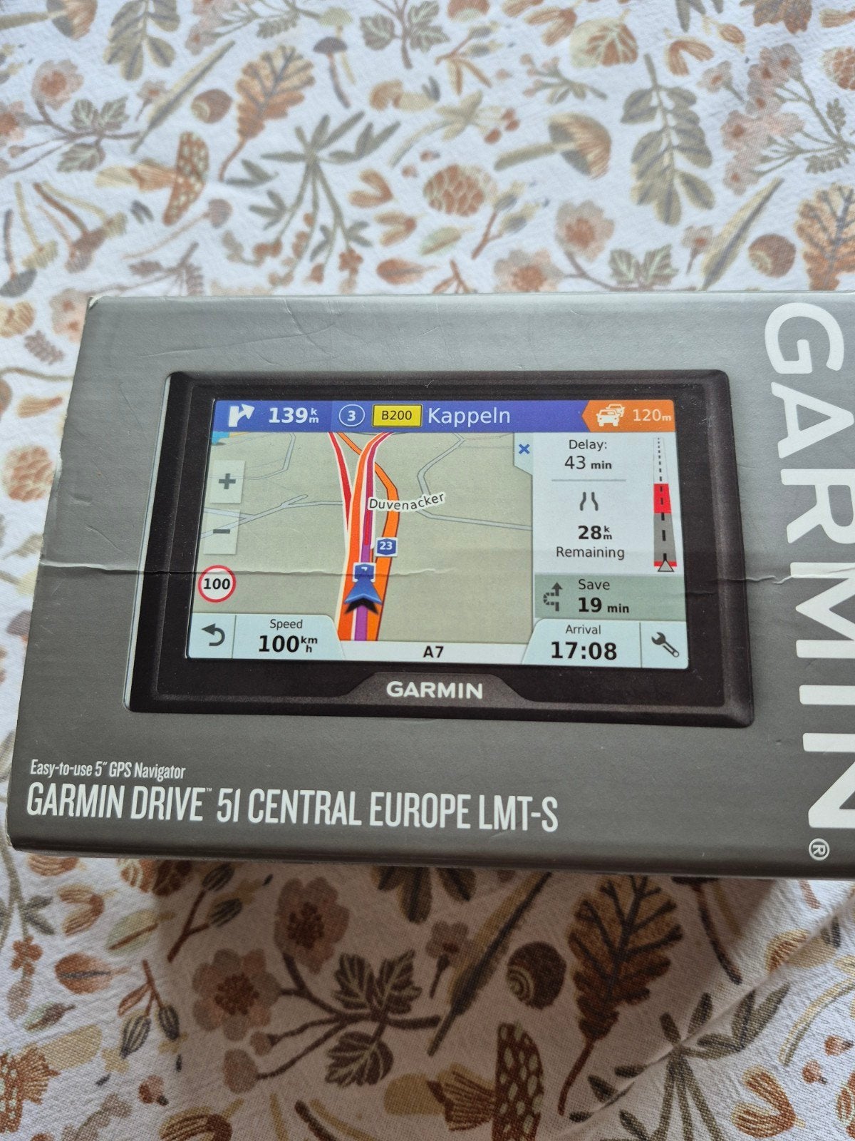 Garmin Drive 51 Central Europe LMT-S GPS Navigator, Auto diversen, Autonavigatie, Ophalen of Verzenden, Nieuw