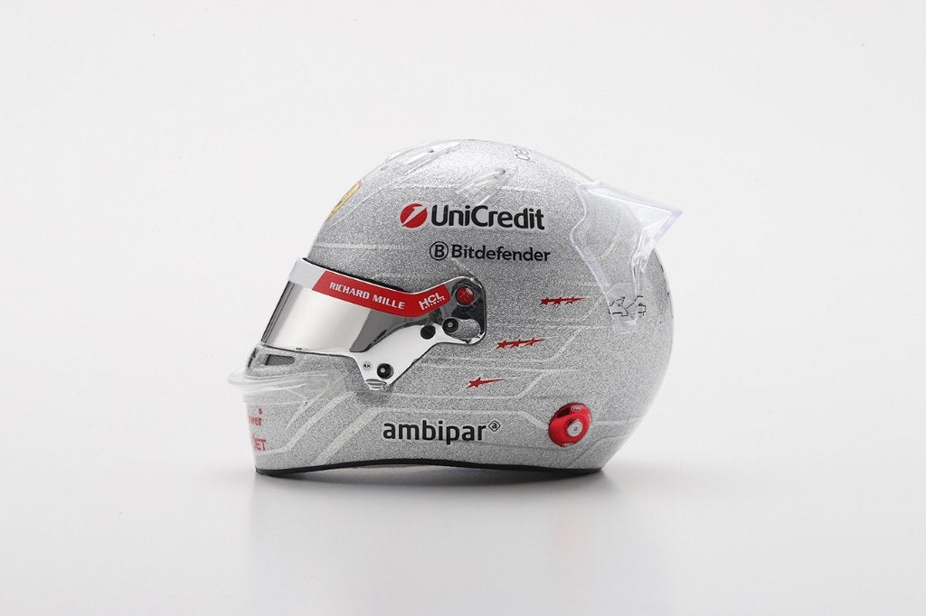 Lewis Hamilton - Helm 1:5 - Las Vegas 2025 - Looksmart, Verzamelen, Verzenden, Nieuw, Formule 1
