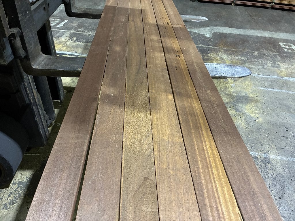 Hardhouten Planken schuttingdelen Meranti 20x110mm € 2,15 m1, Ophalen, Planken, Nieuw, Hardhout