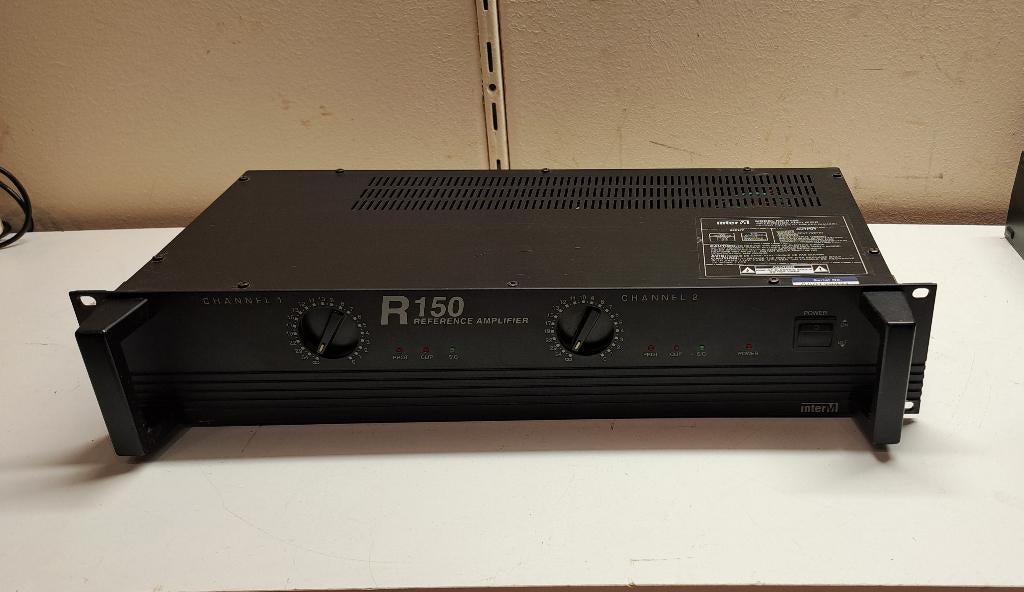 studioversterker Inter M  R150, Ophalen of Verzenden, Zo goed als nieuw, Audio