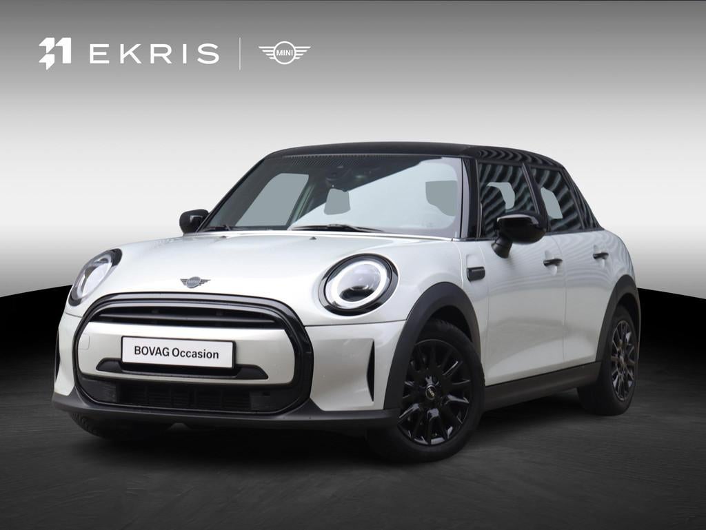 MINI 5-deurs Cooper | Classic + Sportstoelen + Climate Contr, Auto's, Voorwielaandrijving, 12 maanden, Gebruikt, Wit
