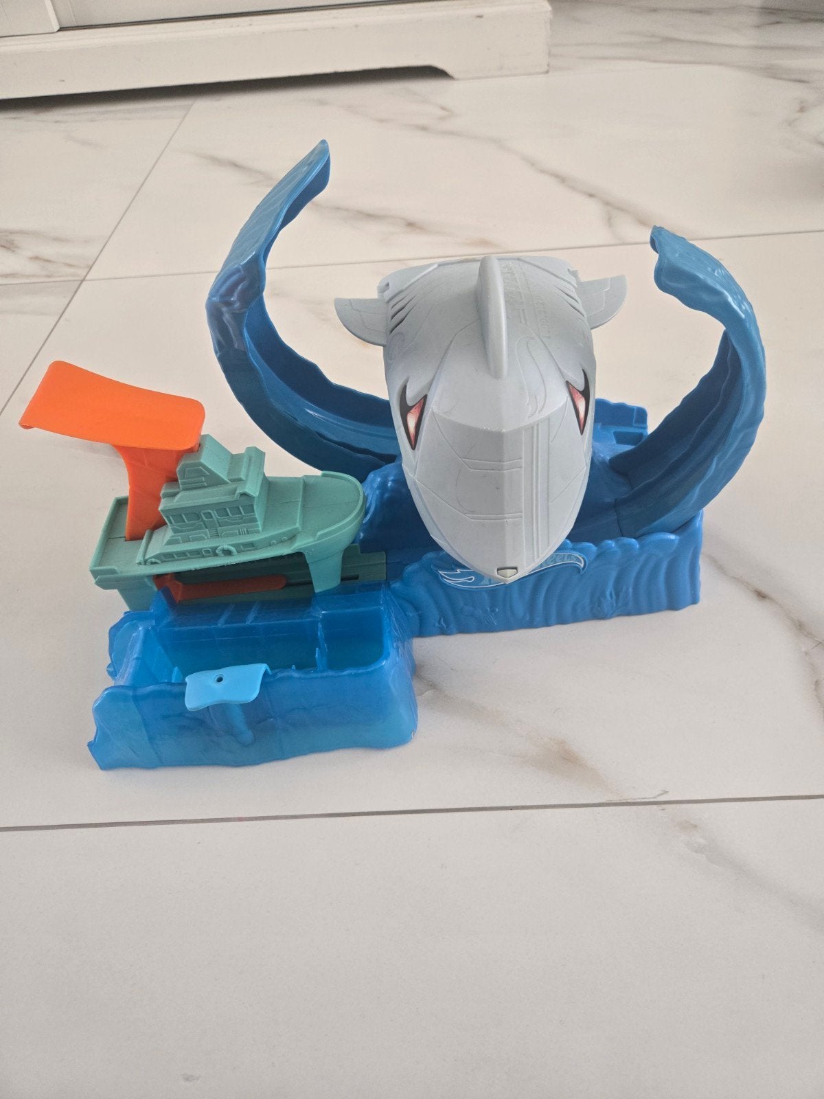 Hot Wheels City Robo Haai Waanzin Speelset, Ophalen, Zo goed als nieuw, Jongen of Meisje