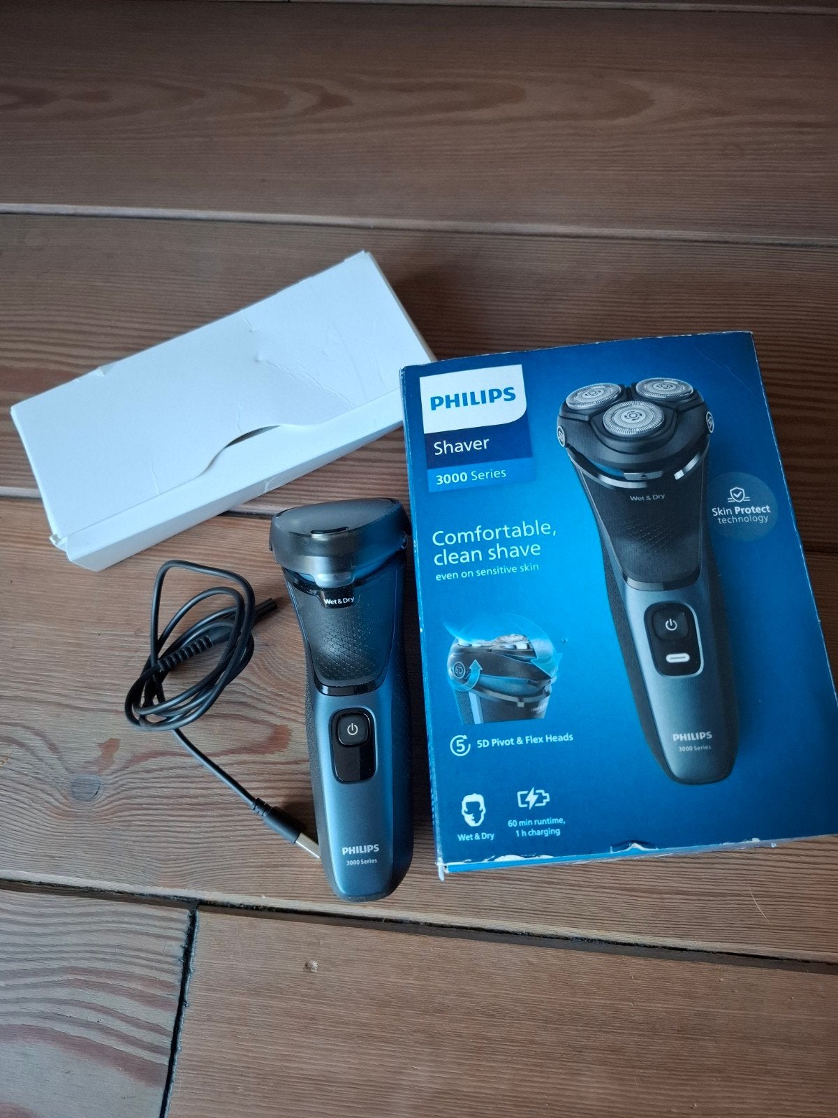 Philips men 3000 series scheerapparaat wet & dry gebruikt, Ophalen of Verzenden, Gebruikt, Scheren en Epileren