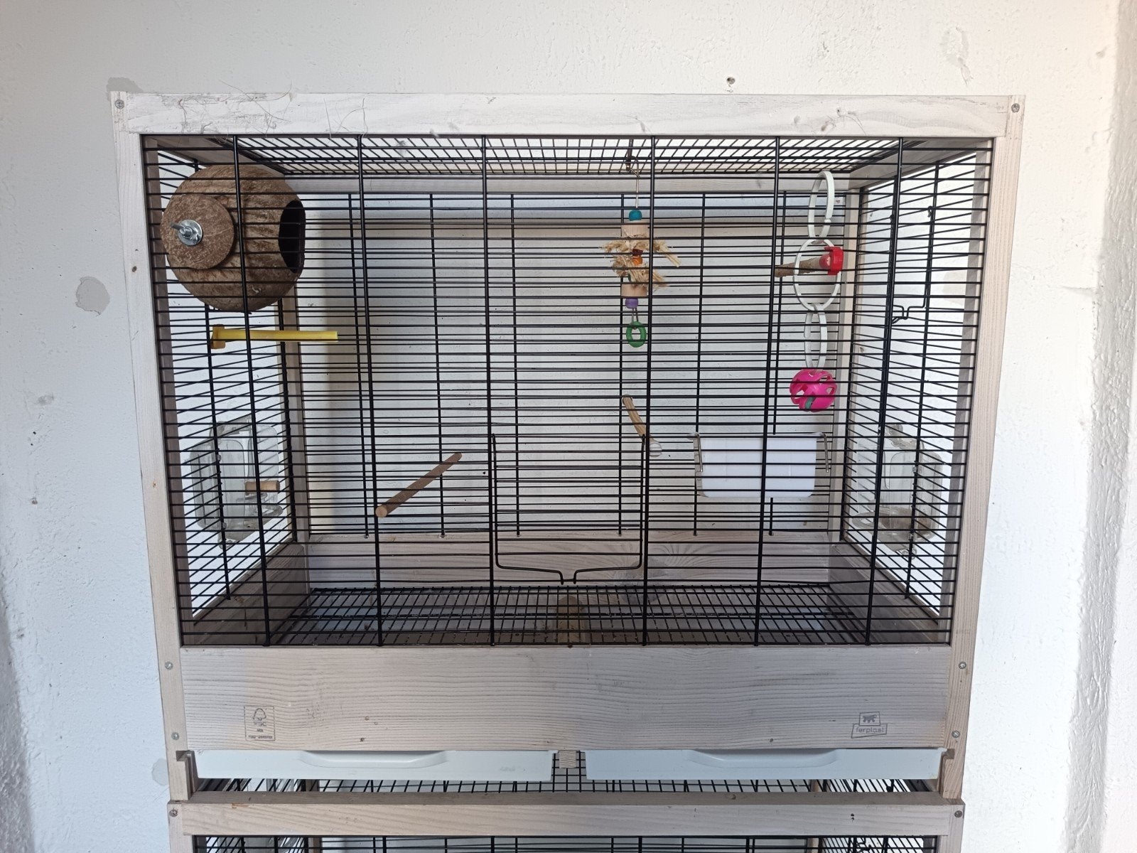 Vogel Kooi, Dieren en Toebehoren, Ophalen of Verzenden, Zo goed als nieuw, Metaal, Vogelkooi