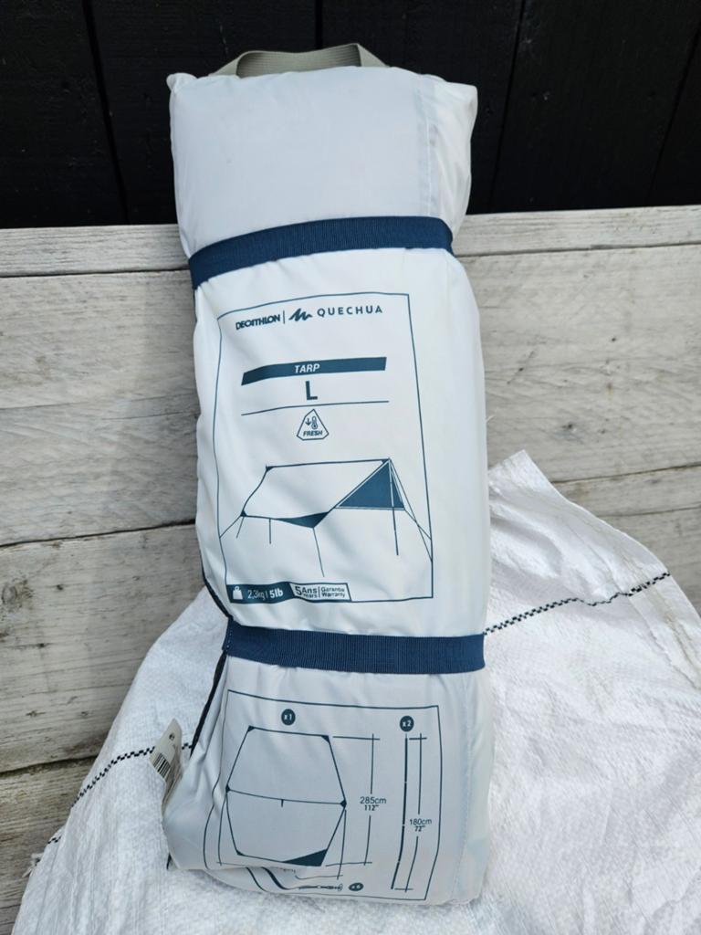 Quechua Tarp 285x285 cm - Nieuw in verpakking, Ophalen of Verzenden, Nieuw
