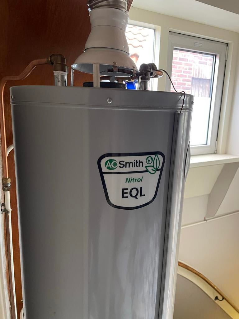 Goed werkende gasboiler (AC Smith Nitrol EQL) uit 2021, Ophalen, Gebruikt, Aardgas, 100 liter of meer