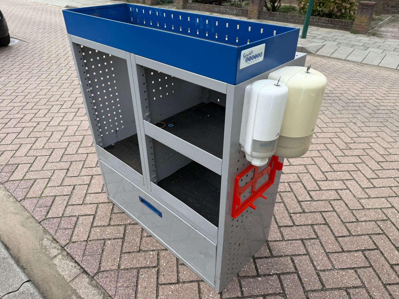 Bedrijfswagen kasten inrichting opbergvakken, Ophalen, Gebruikt, ., .