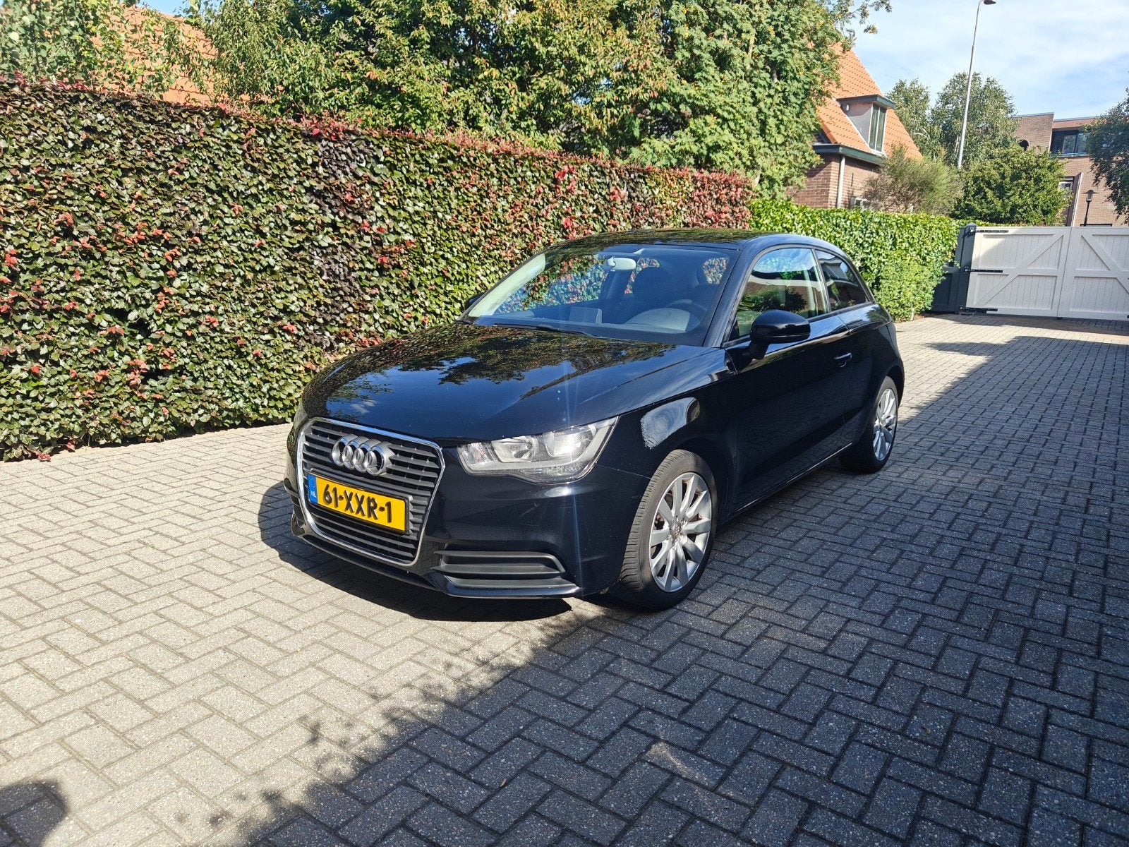 Audi A1 1.2 Tfsi 63KW 2012 Zwart, Auto's, Voorwielaandrijving, Euro 5, Stof, A1