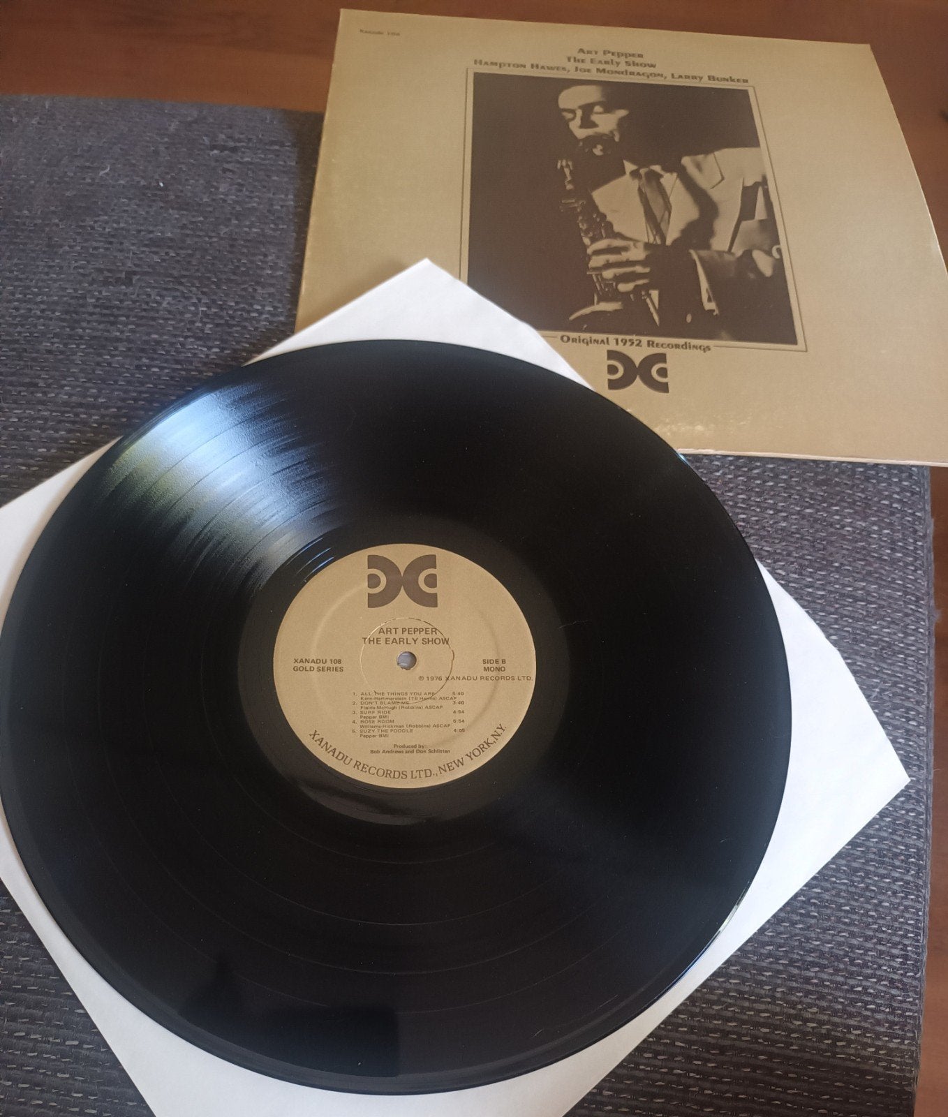 Art Pepper - Early Show 1952/MONO Reissue USA persing VG+, Cd's en Dvd's, Vinyl | Jazz en Blues, Ophalen of Verzenden, Gebruikt