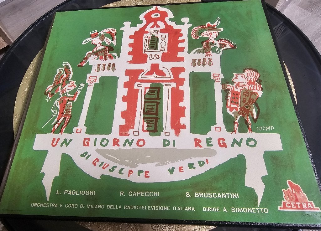 Giuseppe Verdi – Un Giorno Di Regno – Cetra 2LP Boxset, Cd's en Dvd's, Opera of Operette, Ophalen of Verzenden, Zo goed als nieuw