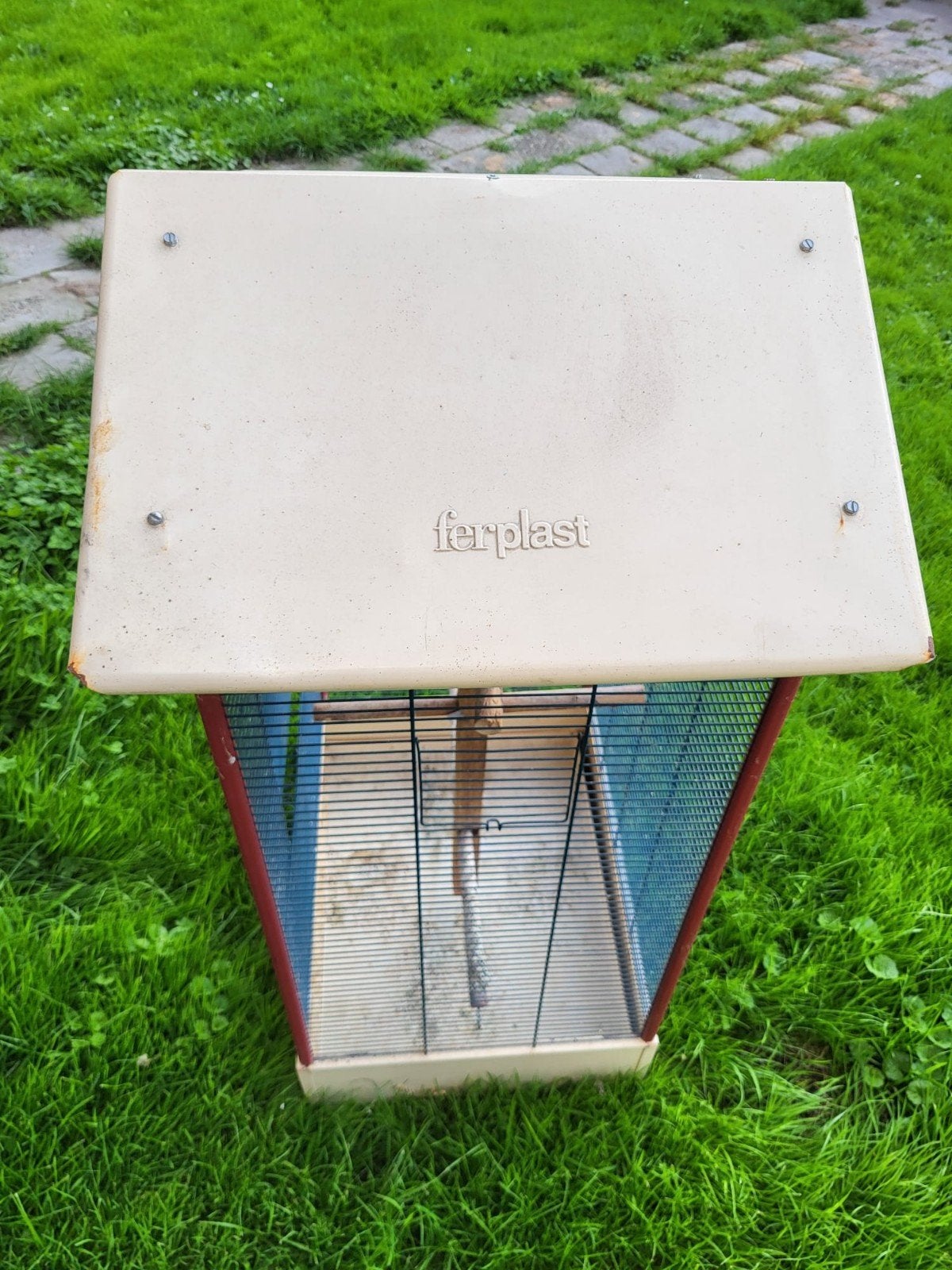 Vogelkooi Ferplast – gebruikt, Dieren en Toebehoren, Ophalen, Gebruikt, Metaal, Vogelkooi