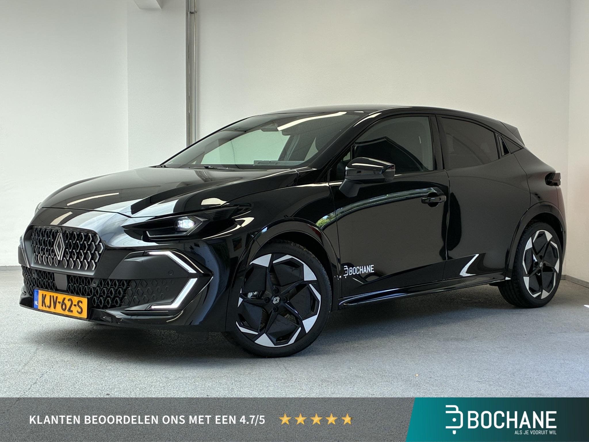 Renault Clio 1.8 Hybrid 160 techno | Demo |, Auto's, 4 cilinders, Met garantie (alle), 1246 kg, Zwart