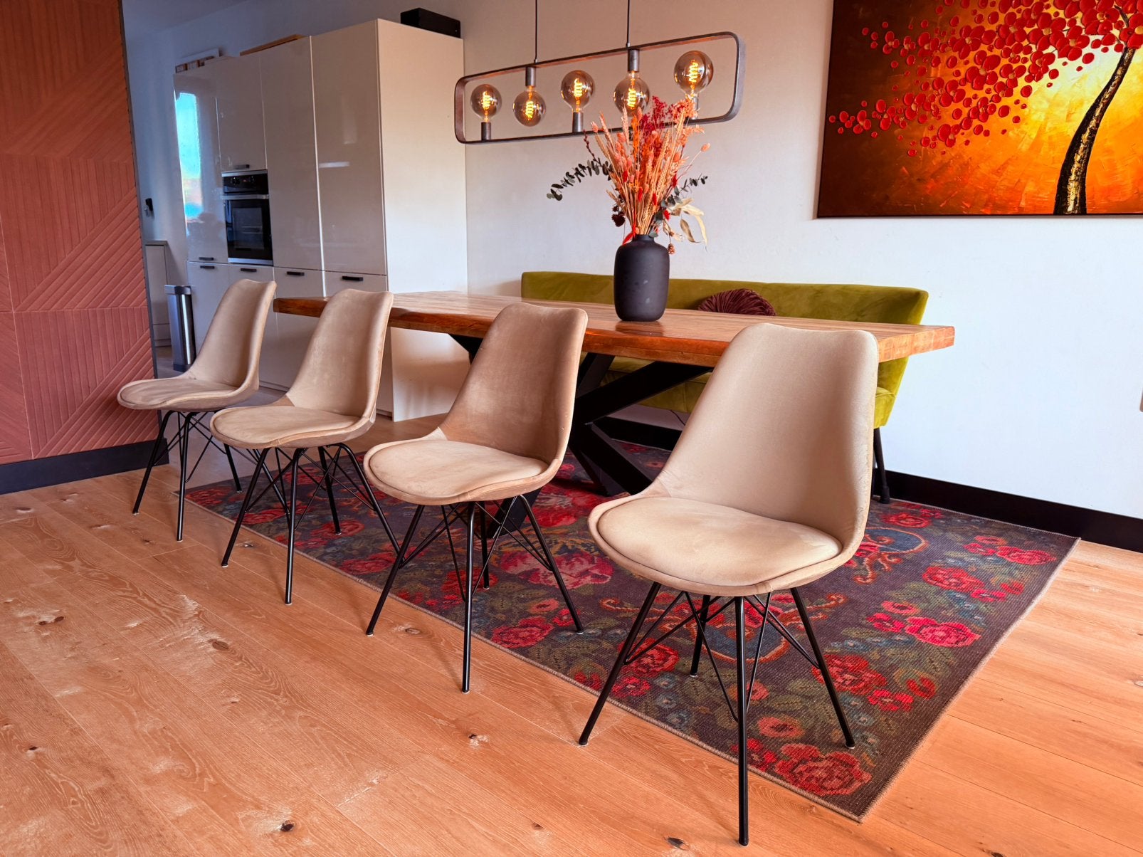 4 Kick Collection stoelen, Ophalen, Zo goed als nieuw, Vier, Stof