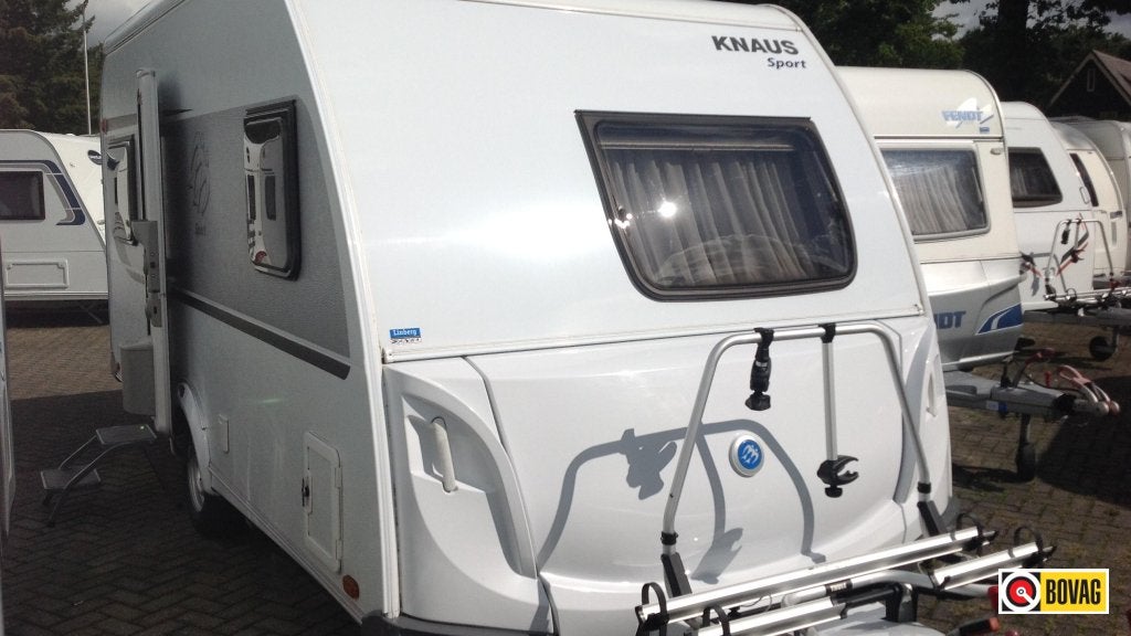 Knaus Sport 450 FU Met Mover &amp; Thule luifel, Rondzit, Overige typen, 4 tot 5 meter, Knaus