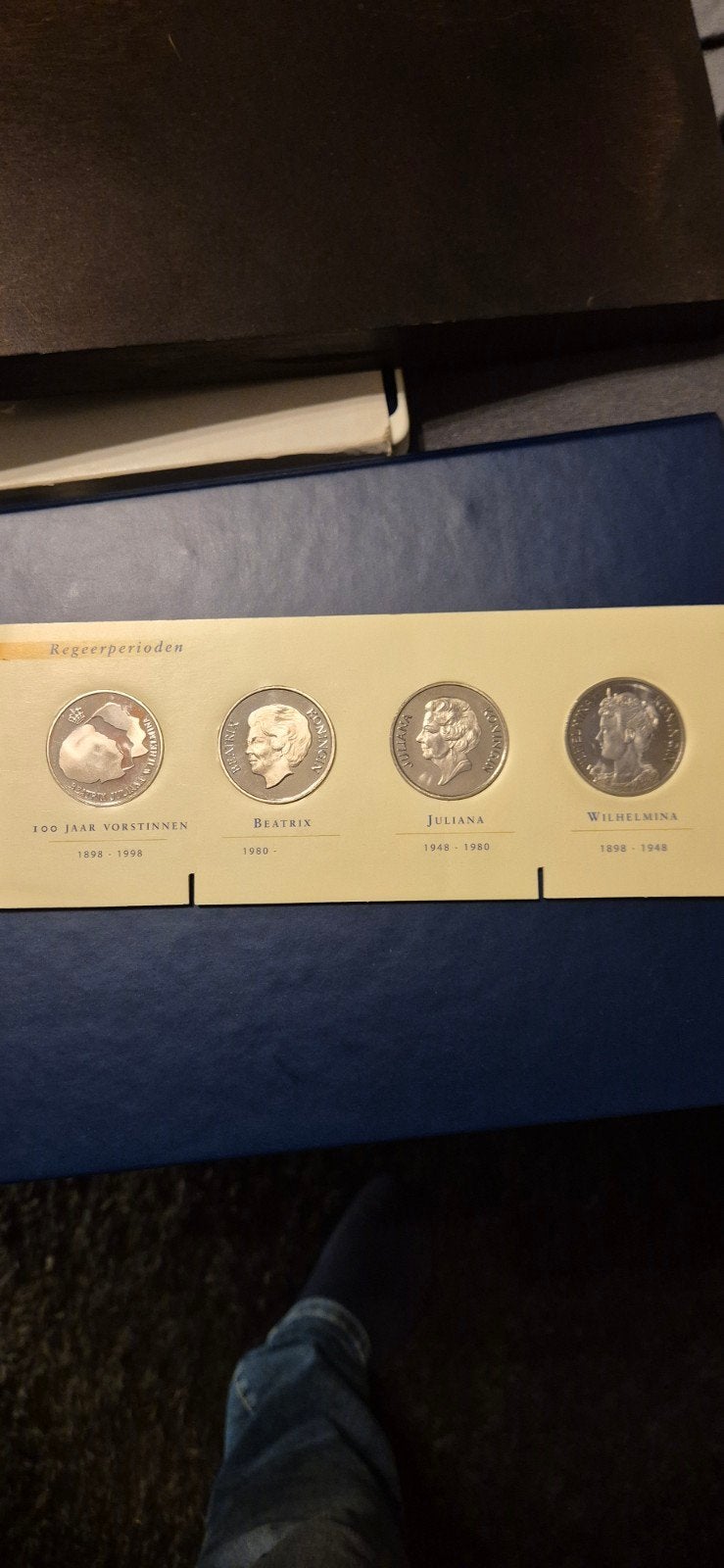 Nederlandse munten set: 100 Jaar Vorstinnen, Ophalen of Verzenden, Koningin Wilhelmina, Overige waardes, Setje