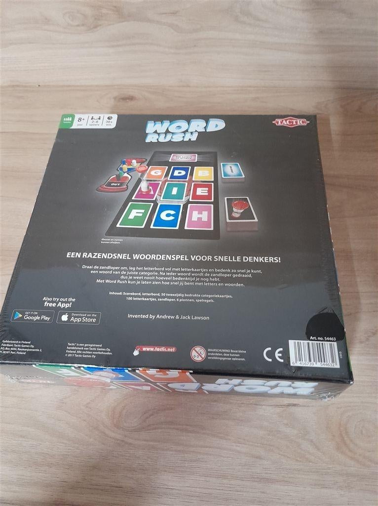 Word rush - woordenspel - in seal - s3516, Verzenden, Zo goed als nieuw