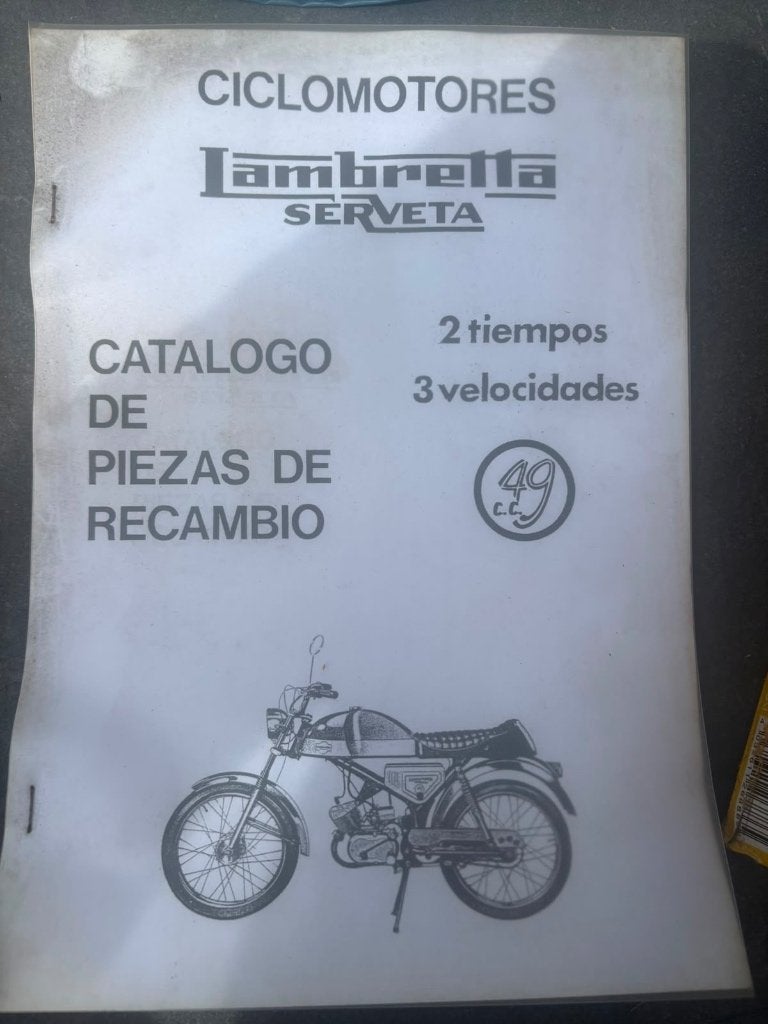 Lambretta serveta onderdelen, Motoren, Ophalen of Verzenden, Gebruikt