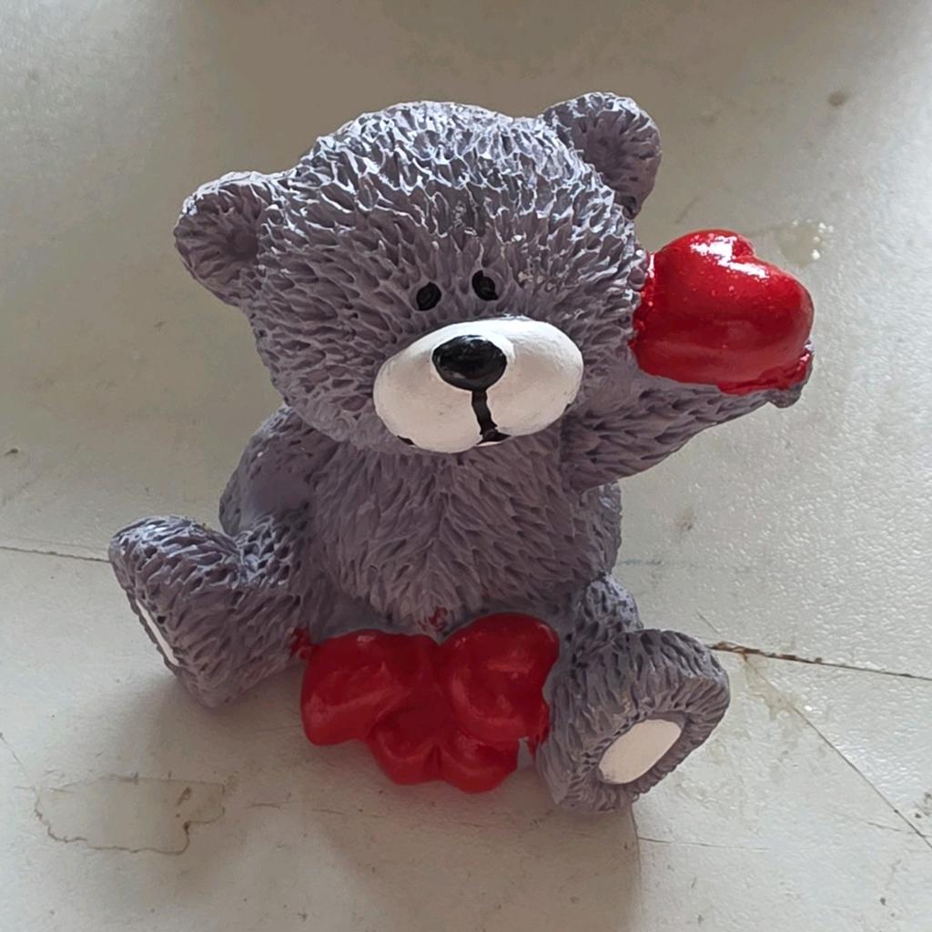 Partij Hartjes beertjes Polyresin, Verzamelen, Beren en Cherished Teddies, Ophalen of Verzenden, Stoffen beer, Overige merken