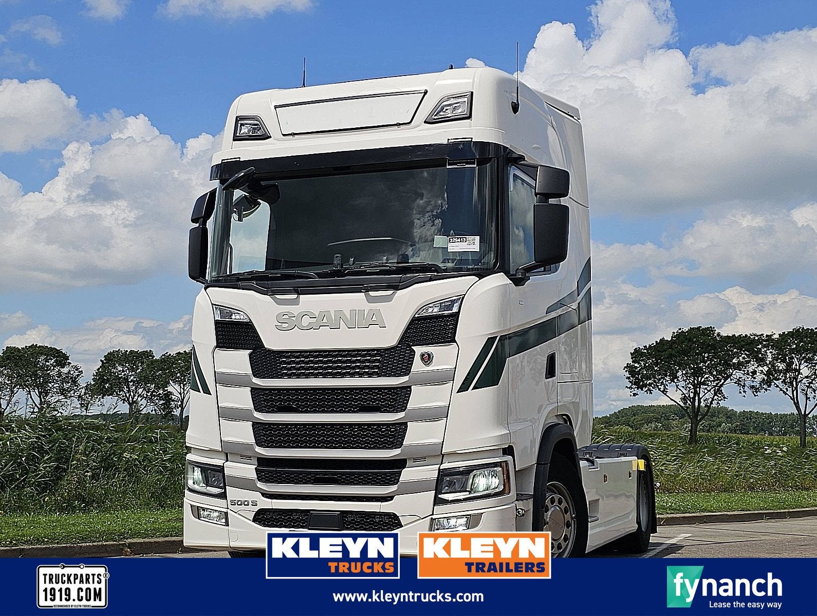 SCANIA S500 hl2x tank etc, Auto's, Automaat, Euro 6, Scania, Wit