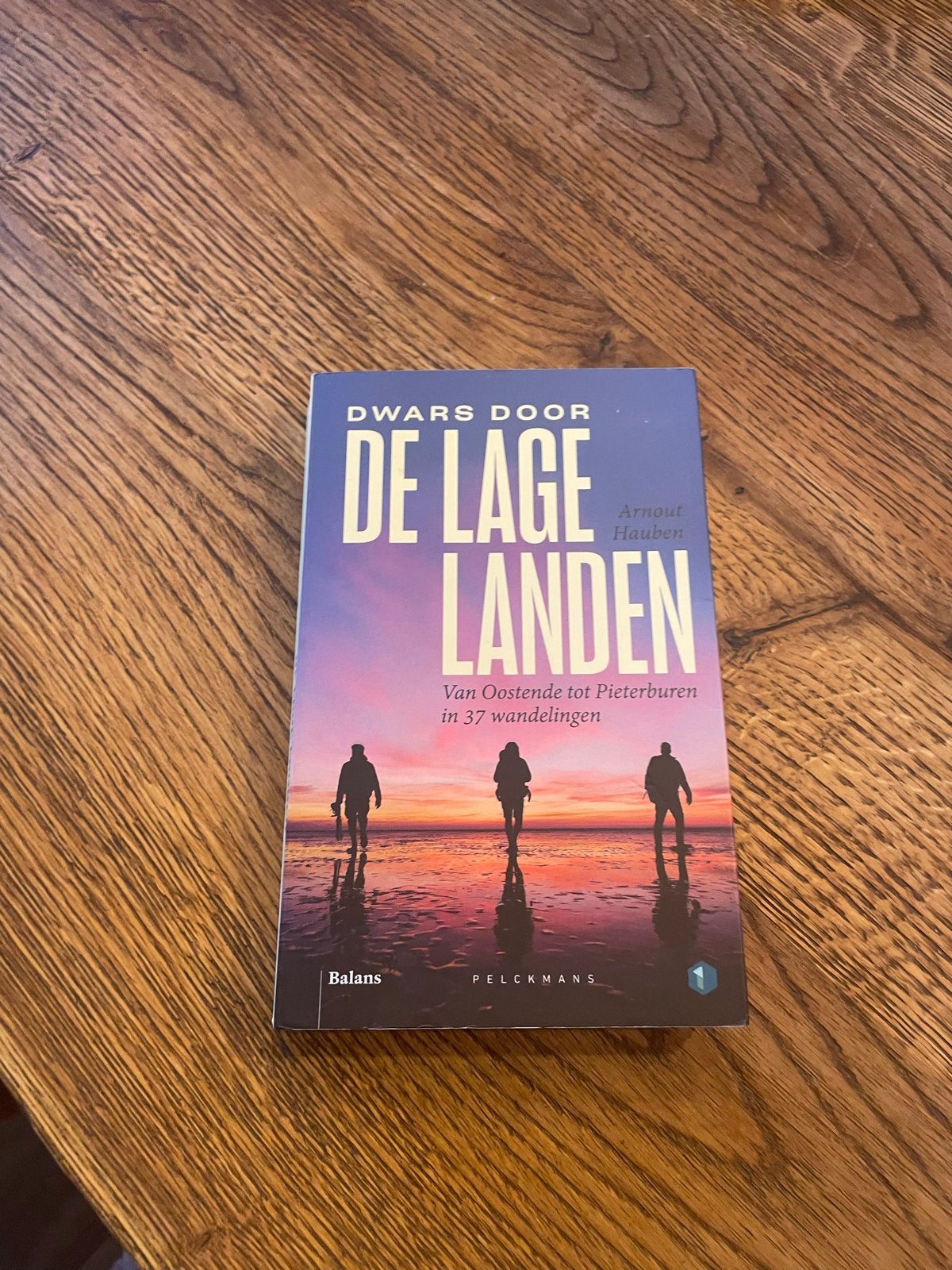 Dwars door de Lage Landen - Arnout Hauben, Boeken, Overige merken, Ophalen of Verzenden, Zo goed als nieuw, Reisgids of -boek