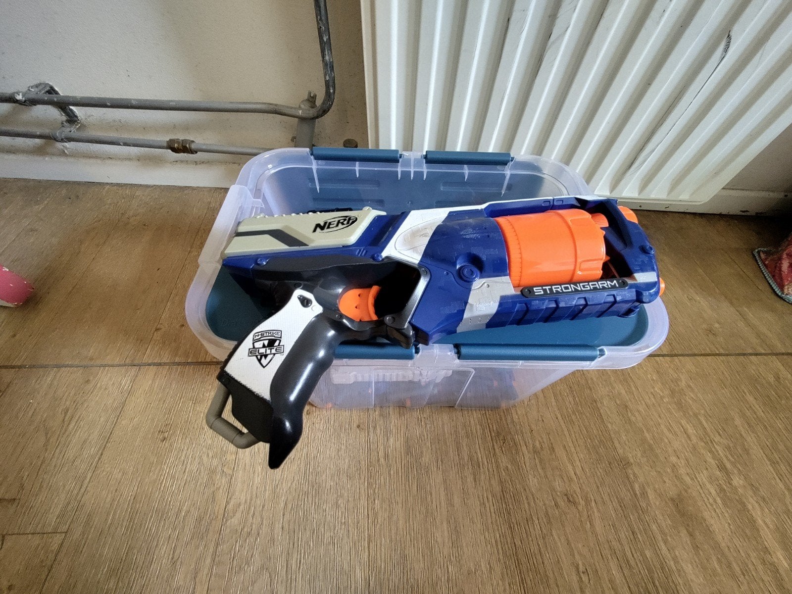 Nerf Strongarm Blaster - Zo goed als nieuw, Ophalen of Verzenden, Zo goed als nieuw, Jongen of Meisje