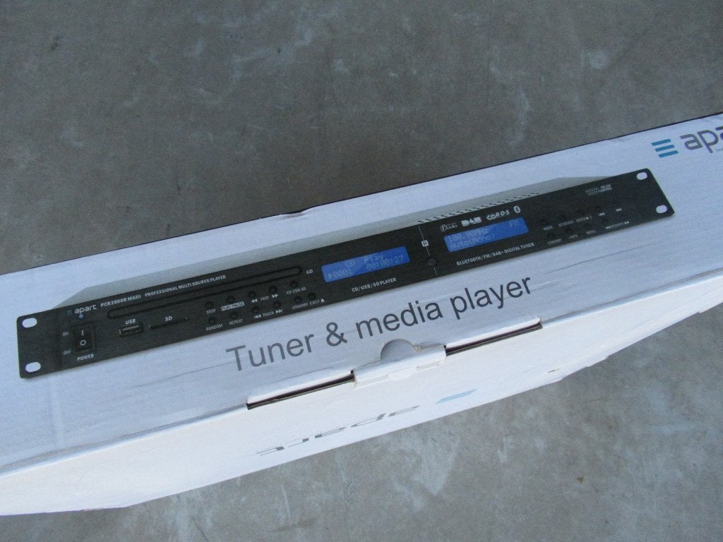 15705 1 apart (biamp) media speler, Audio, Tv en Foto, Nieuw, Ophalen of Verzenden, Bi-Amp
