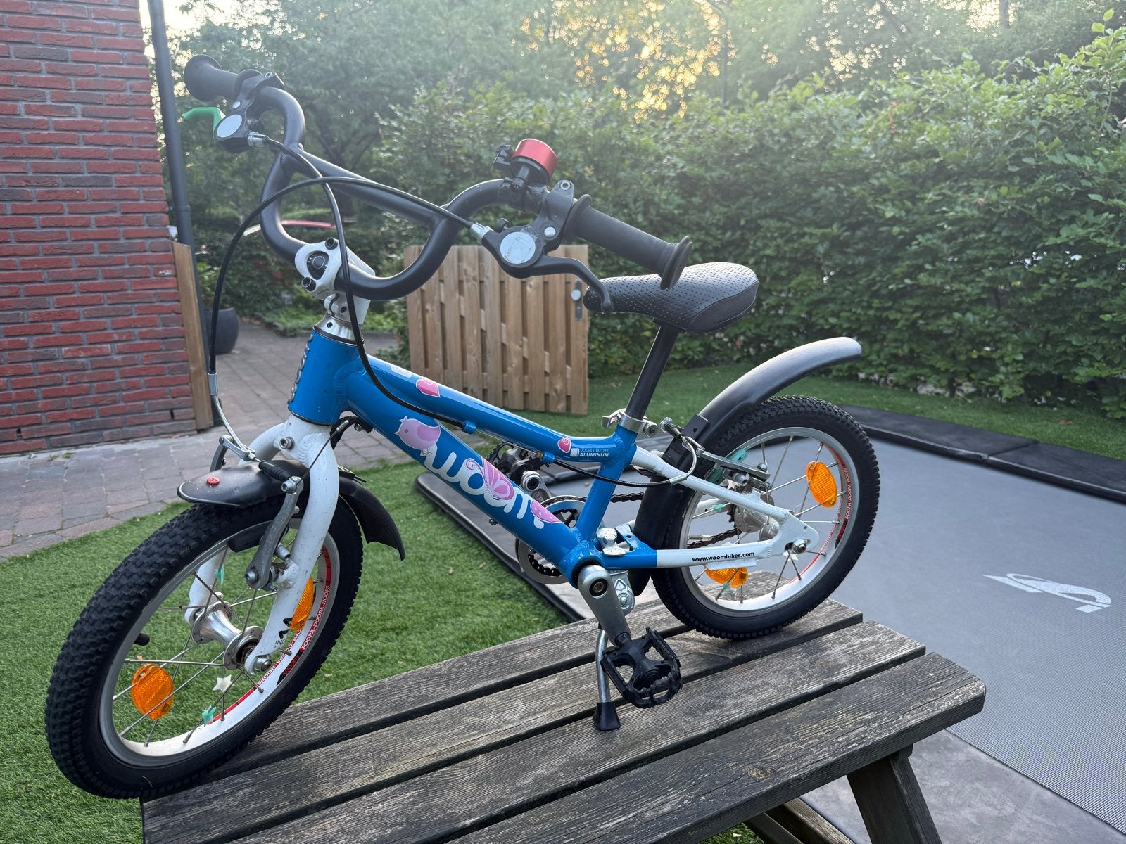 Woom 2 kinderfiets, Ophalen, Zo goed als nieuw, Velgrem, 16 tot 20 inch