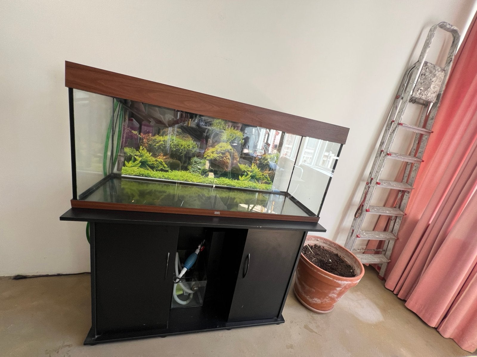 Aquarium, Ophalen of Verzenden, Zo goed als nieuw, Leeg aquarium