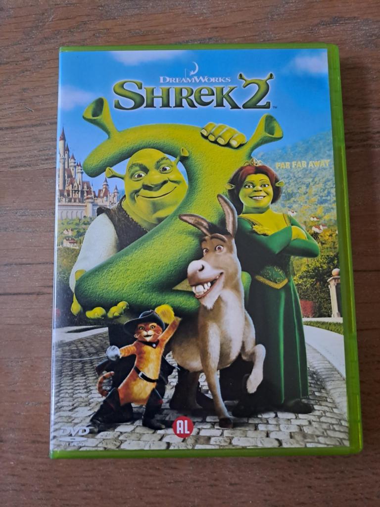 dvd, Shrek 2  - Animatie film voor het hele gezin, Tekenfilm, Ophalen of Verzenden, Zo goed als nieuw, Alle leeftijden