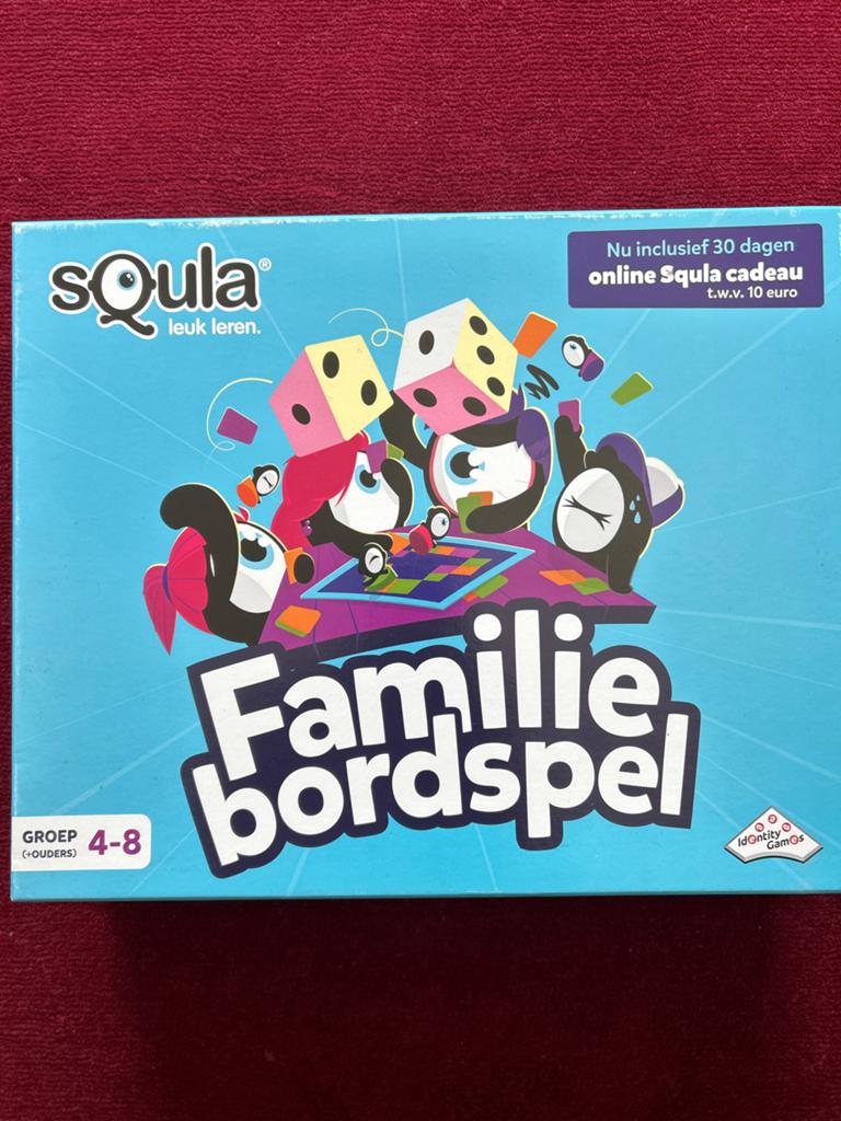 Nieuw Squla Familie Bordspel - Nooit gebruikt!, Drie of vier spelers, Ophalen of Verzenden, Nieuw