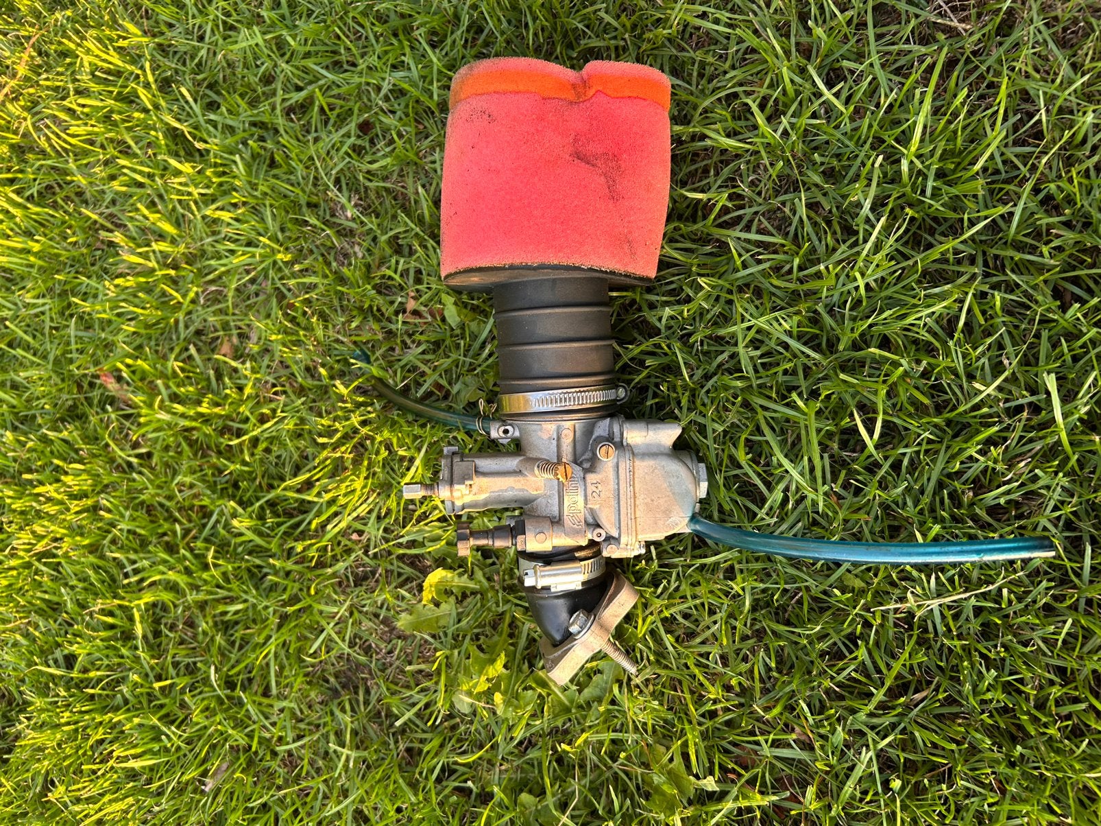 Inlaatset 70cc, Ophalen of Verzenden, Zo goed als nieuw, Carburateur