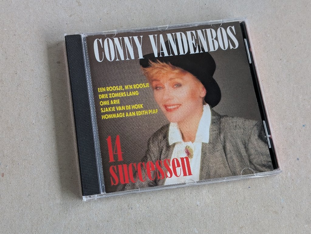 Conny Vandenbos: 14 Successen (CD), Ophalen of Verzenden, Zo goed als nieuw, Levenslied of Smartlap, Album