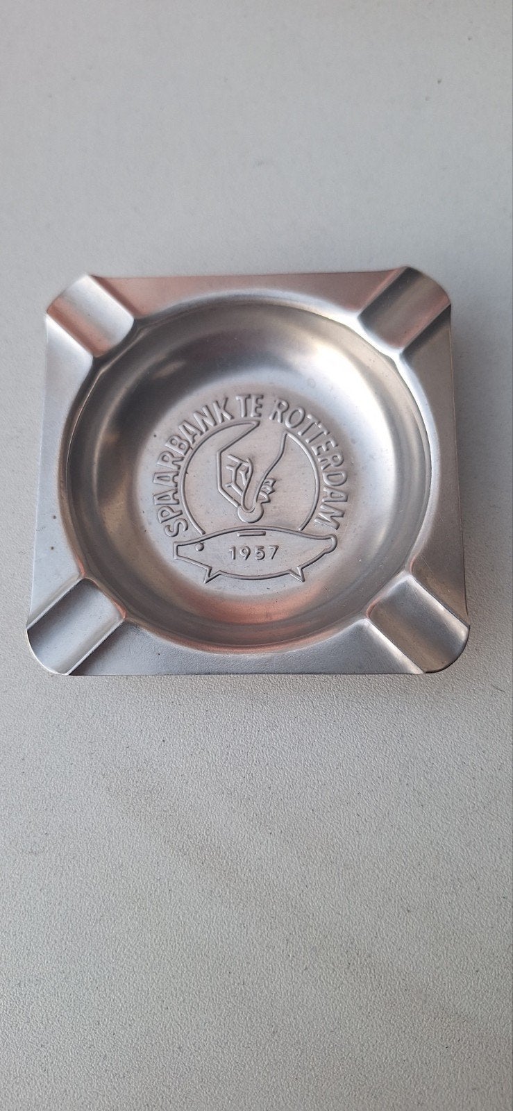 Spaarbank Rotterdam asbak (41025), ., Ophalen of Verzenden, Zo goed als nieuw, .
