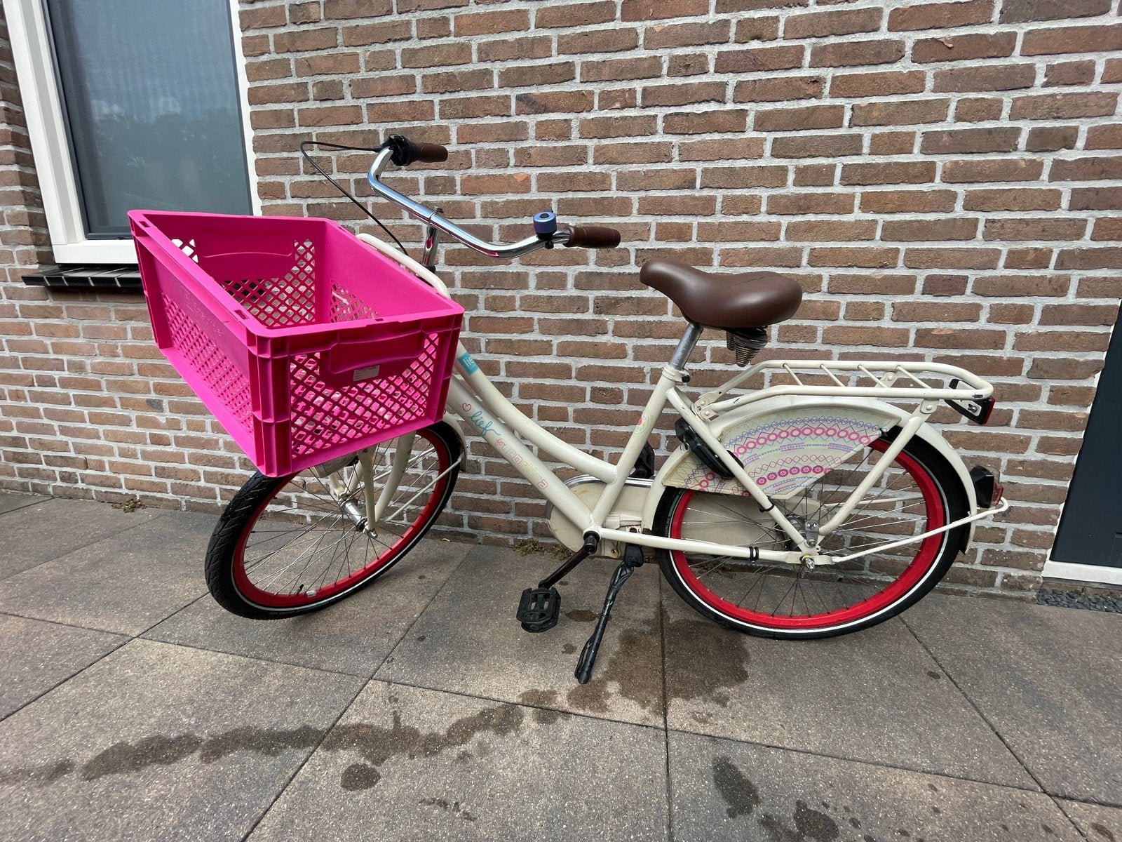 Cortina Lief meisjesfiets 24 inch (technisch goed!), Fietsen en Brommers, Ophalen, Terugtraprem, Versnellingen, Gebruikt