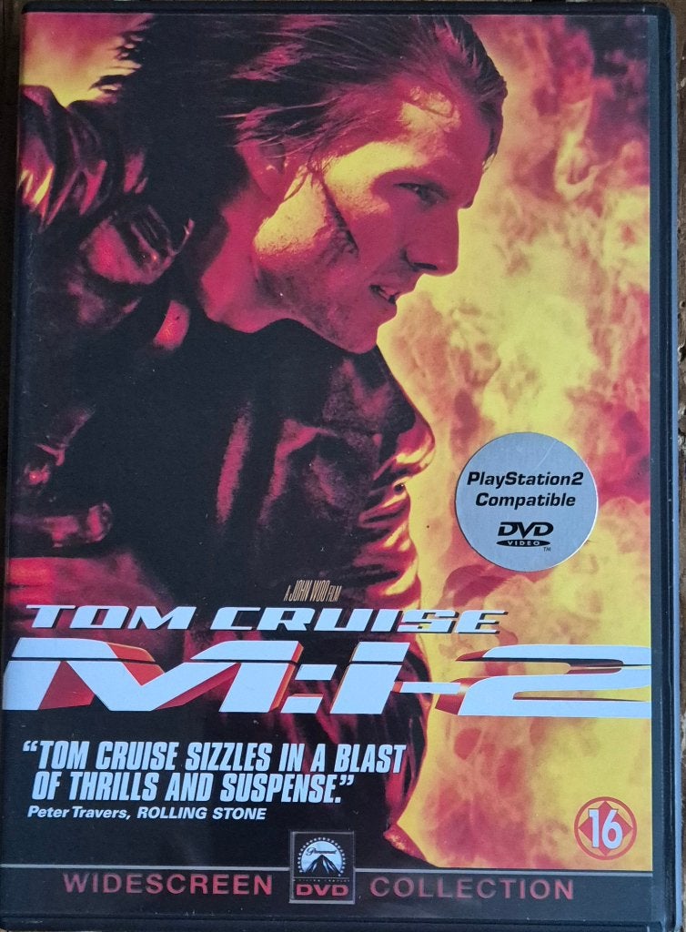 Mission Impossible 2 Dvd #d007#6V, Vanaf 12 jaar, Ophalen of Verzenden, Zo goed als nieuw, Actie