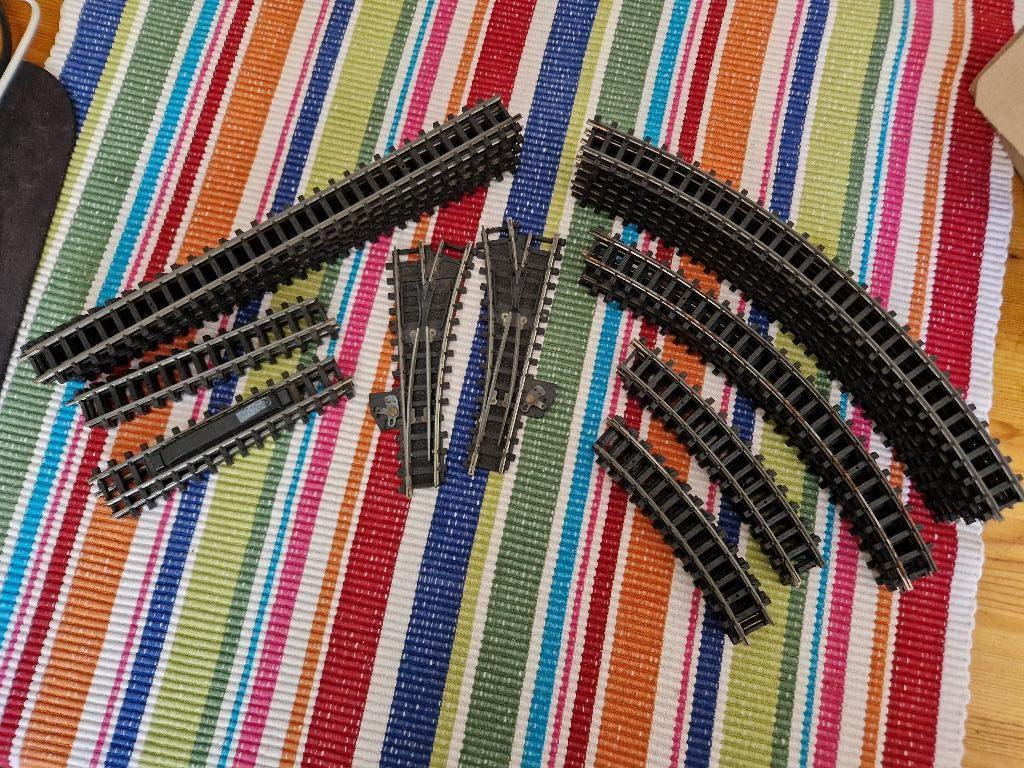 Triang TT rails, Hobby en Vrije tijd, Modeltreinen | H0, Overige merken, Gebruikt, Gelijkstroom, Rails
