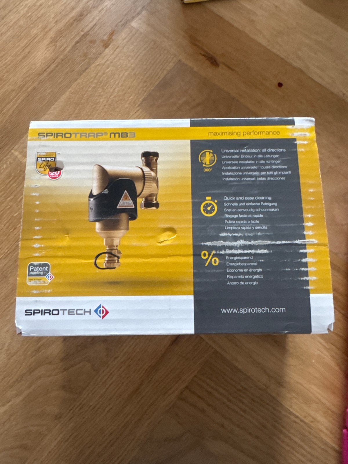 SpiroTrap MB3 Vuilafscheider Spirotech 22mm, Verzenden, Nieuw, Overige typen