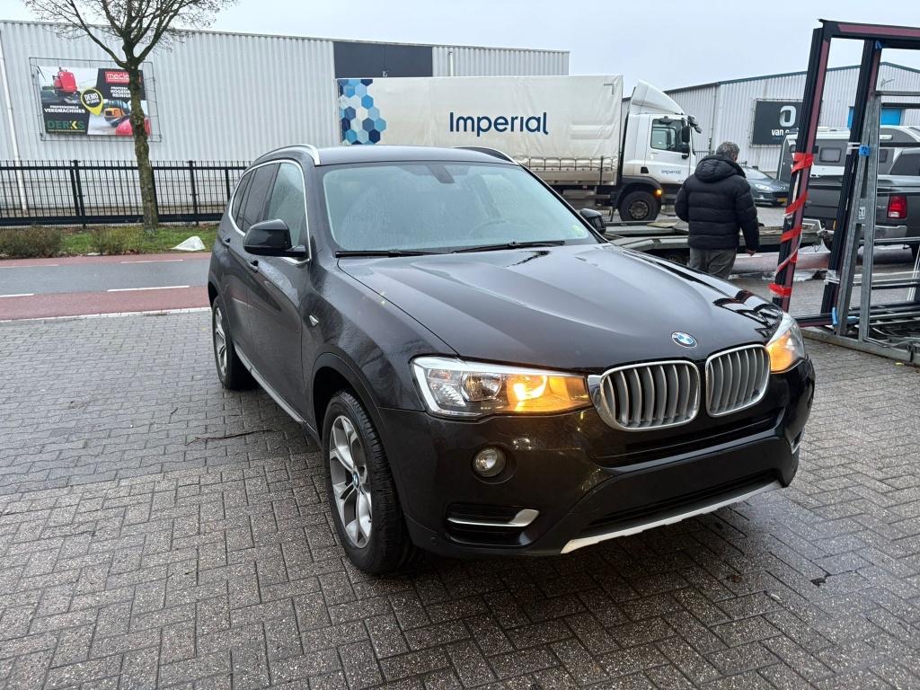 BMW X3 sDrive 18 d xLine (bj 2016), 21 km/l, Euro 6, 4 cilinders, Zwart