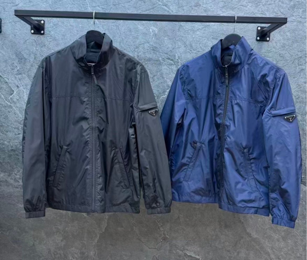 Prada Zomerjas, Kleding | Heren, Jassen | Zomer, Ophalen of Verzenden, Zo goed als nieuw, Zwart