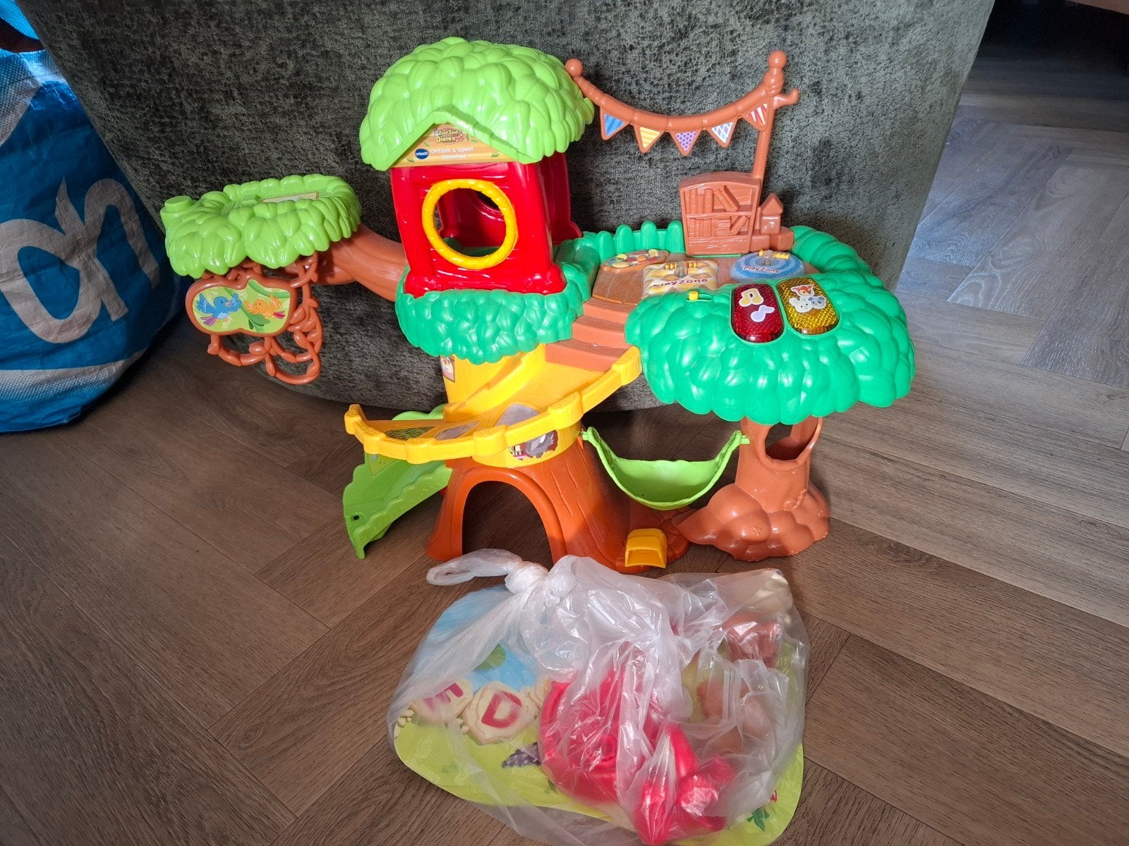 zoef zoef dieren boomhut, Kinderen en Baby's, Ophalen, Zo goed als nieuw, 2 tot 4 jaar