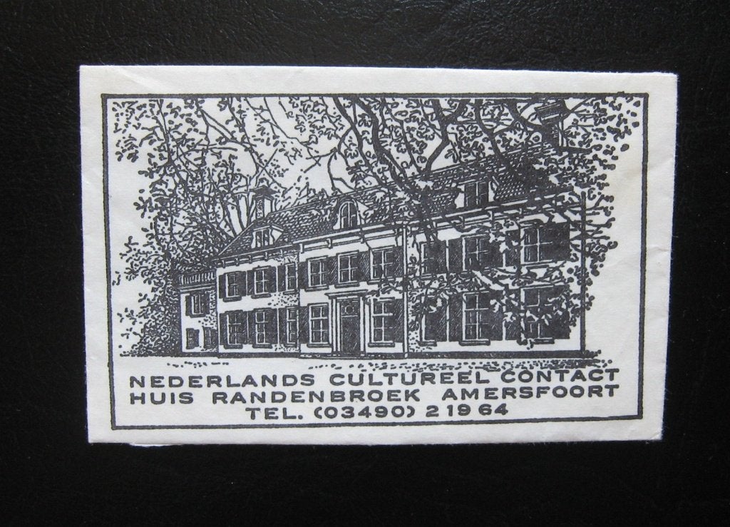 4617 Amersfoort - Ned. Cultureel Contact / Huis Randenbroek, Verzenden, Nederland