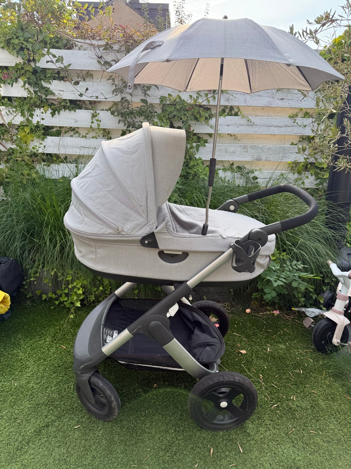 Stokke Trailz Combiwagen met autostoel en reiswieg, Kinderen en Baby's, Gebruikt, Combiwagen, Met autostoeltje, Ophalen